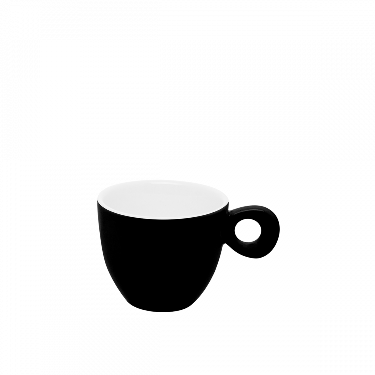 Lunasol - Mokka šálka čierna 90 ml - RGB (451612)