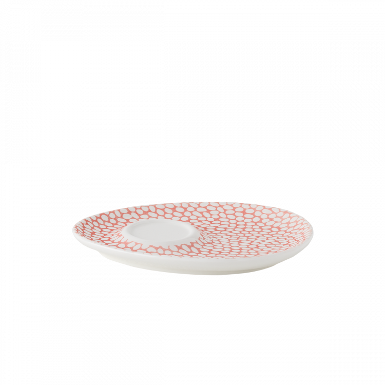 Lunasol - Mokka podšálka Flow štruktúrovaná skin/biela (491185)