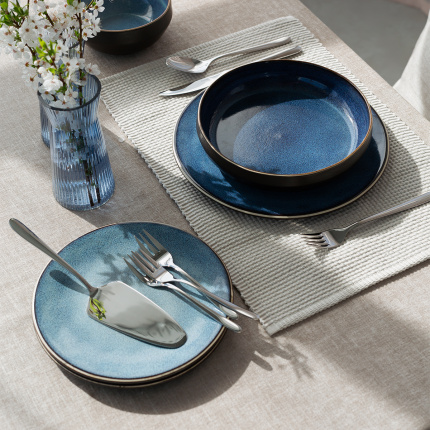 Set keramických tanierov 18 ks - Gaya Elements Night Terra