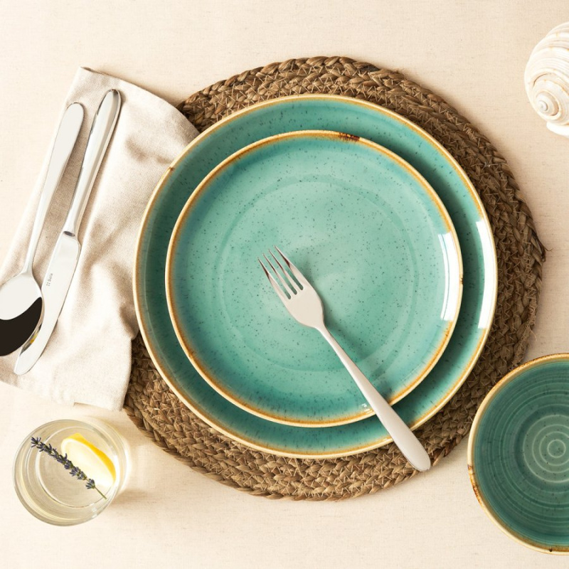 Porcelánový set 30 ks - Sand tyrkysový – Gaya