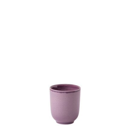 Mokka šálka bez uška 80 ml | Gaya Solatelier Aubergine