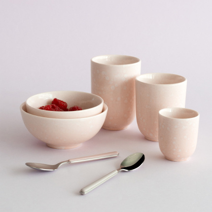 Miska ø 11 cm | Gaya Solatelier Rose Crystal