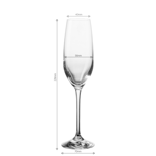 Poháre na letné drinky, set 8 ks - Glas Lunasol META Glass