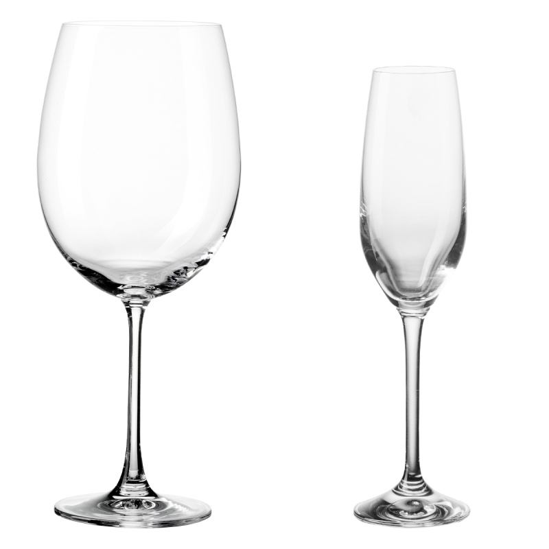 Poháre na letné drinky, set 8 ks - Glas Lunasol META Glass