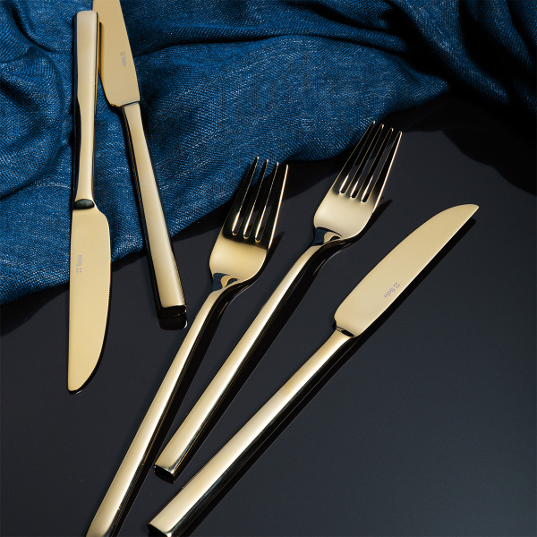 Príborový set 16 ks – Living PVD Champagne lesklý