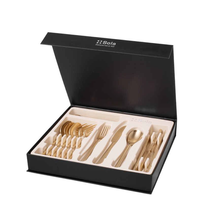 Príborový set 16 ks – Living PVD Champagne lesklý