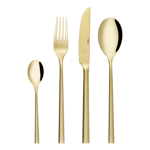 Príborový set 16 ks – Living PVD Champagne lesklý