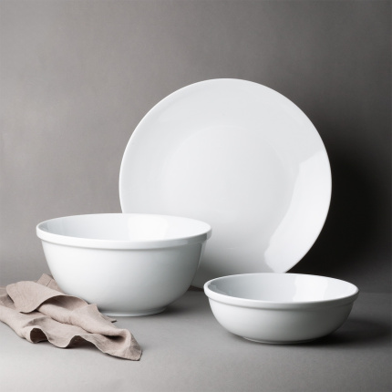 Biela porcelánová misa 25,5 cm - Hotel Inn
