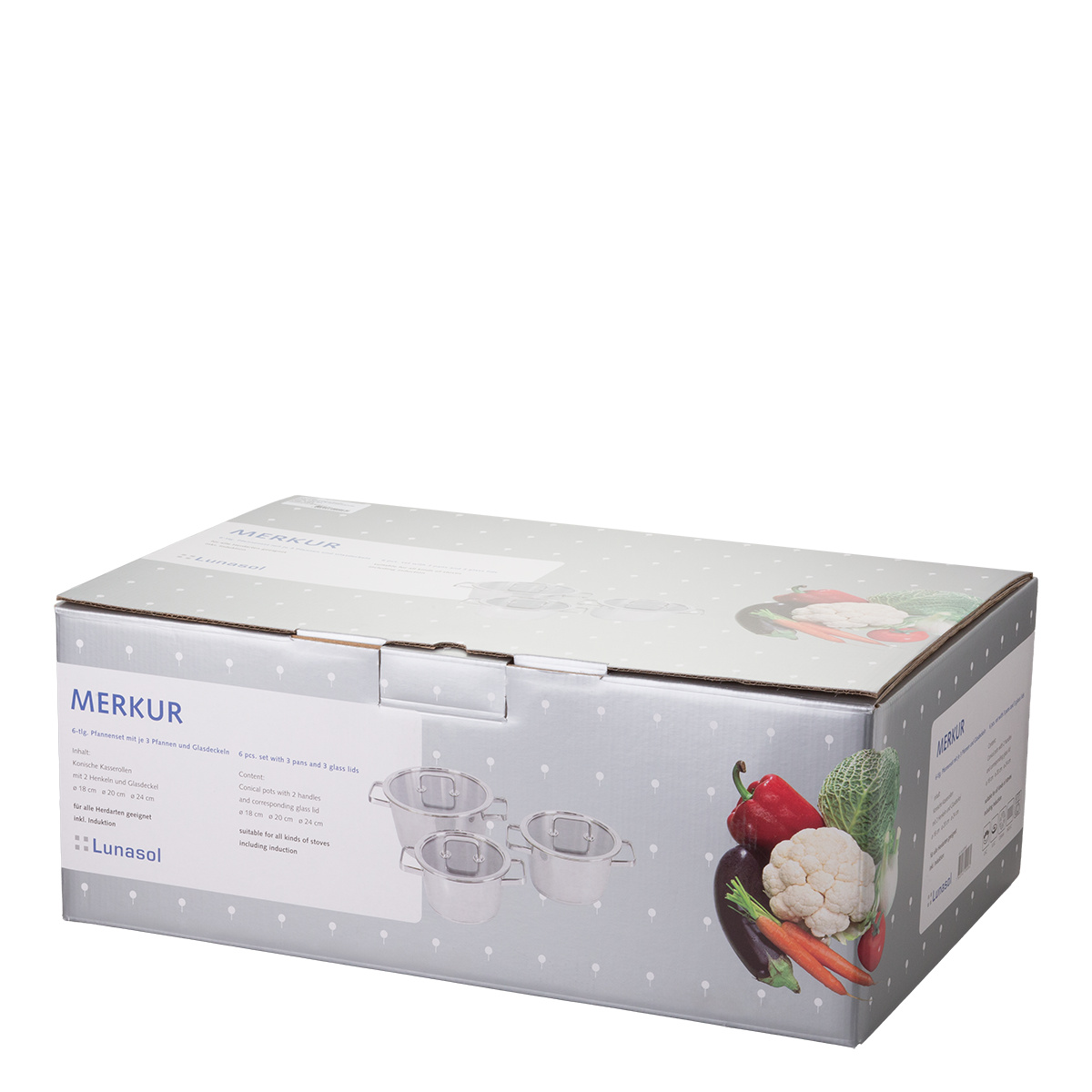 Set hrncov 6 ks - Merkur Lunasol