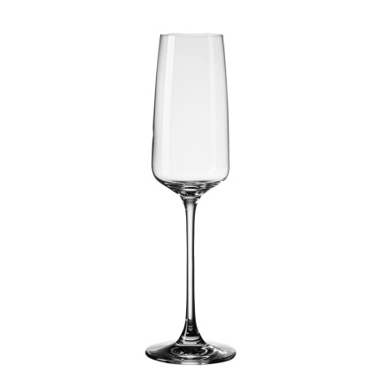 Poháre na šampanské 250 ml set 4 ks - 21st Glas Lunasol META Glass