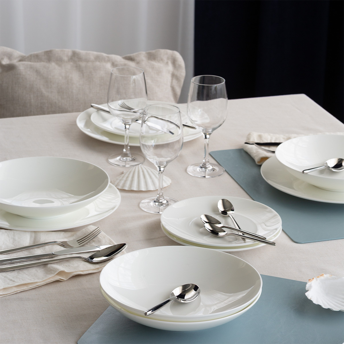 Porcelánový set 12 ks | Premium Platinum Line