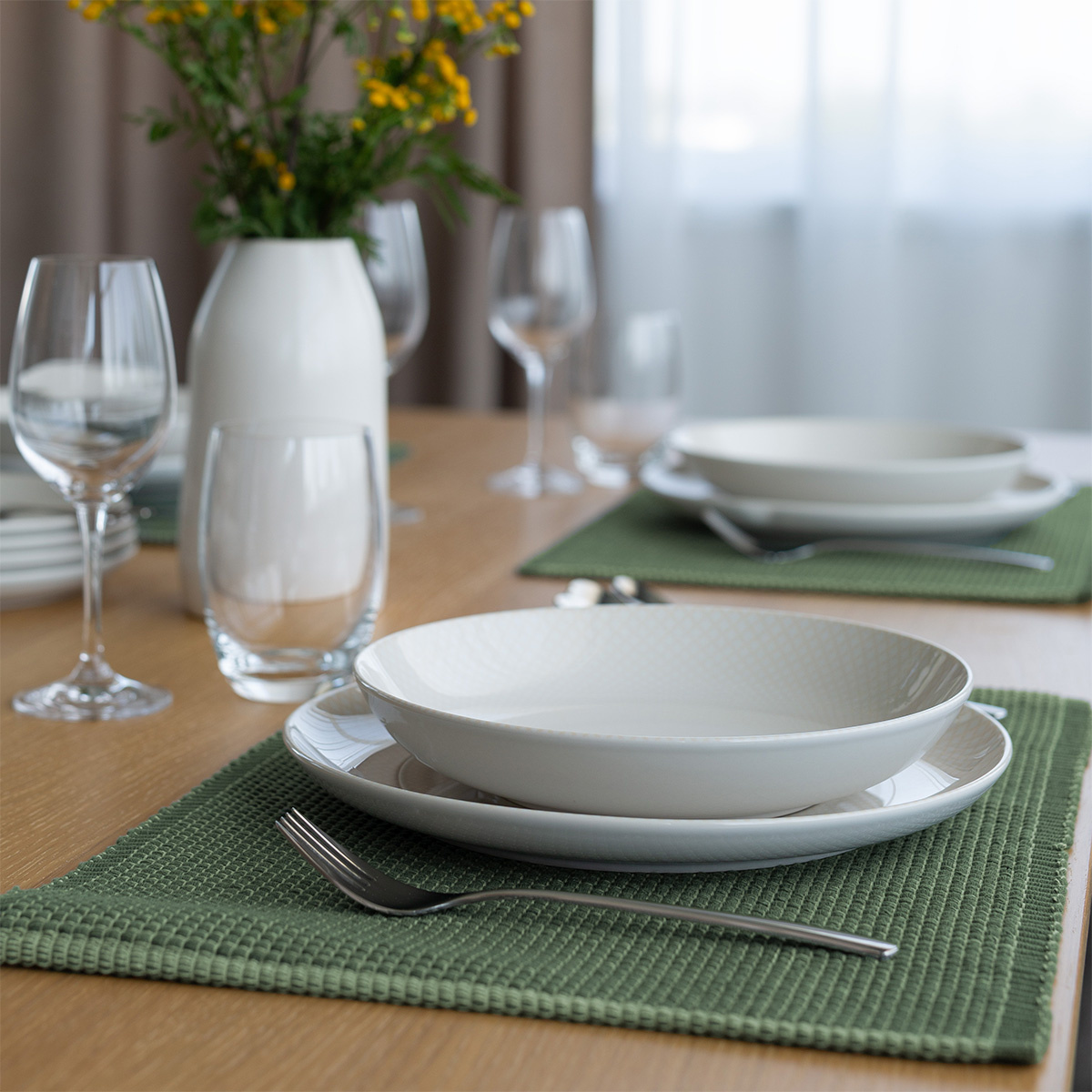 Antické zelené prestieranie 33 x 49 cm – Elements Ambiente