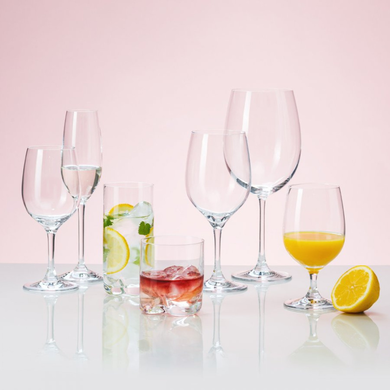 Poháre na šampanské 205 ml set 4 ks - Univers Glas Lunasol META Glass
