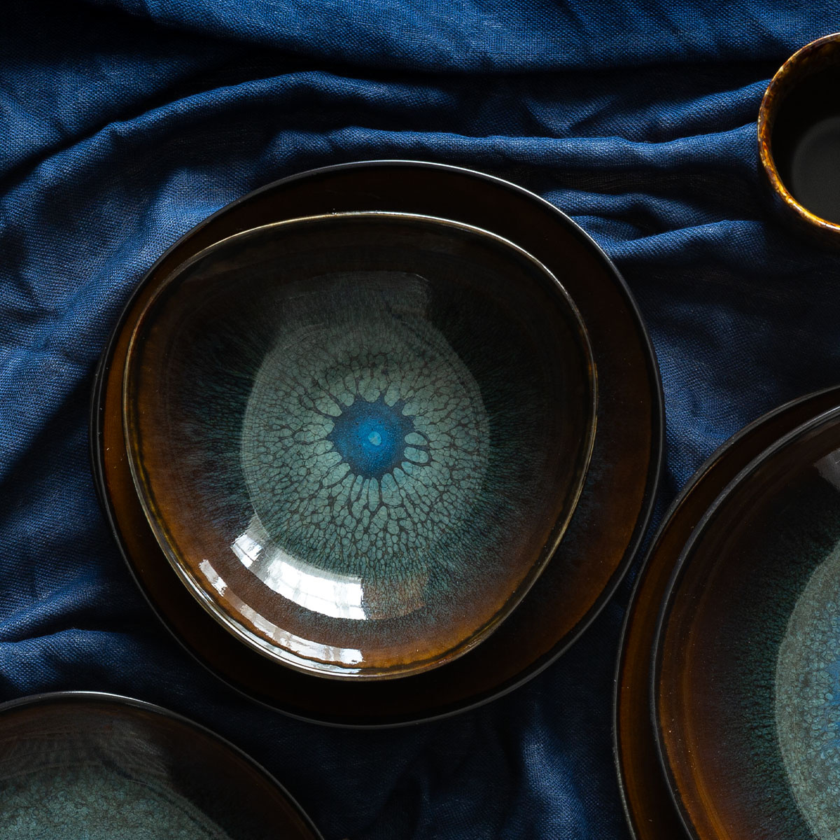 Set misiek 4 ks | Elements Amber Eye Organic