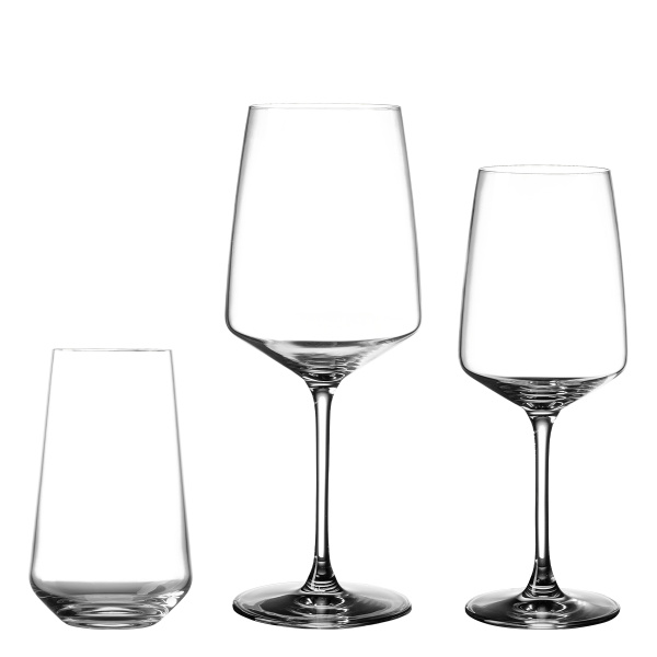 Štartovací set pohárov do domácnosti 18 ks - 21st CENTURY Glas Lunasol