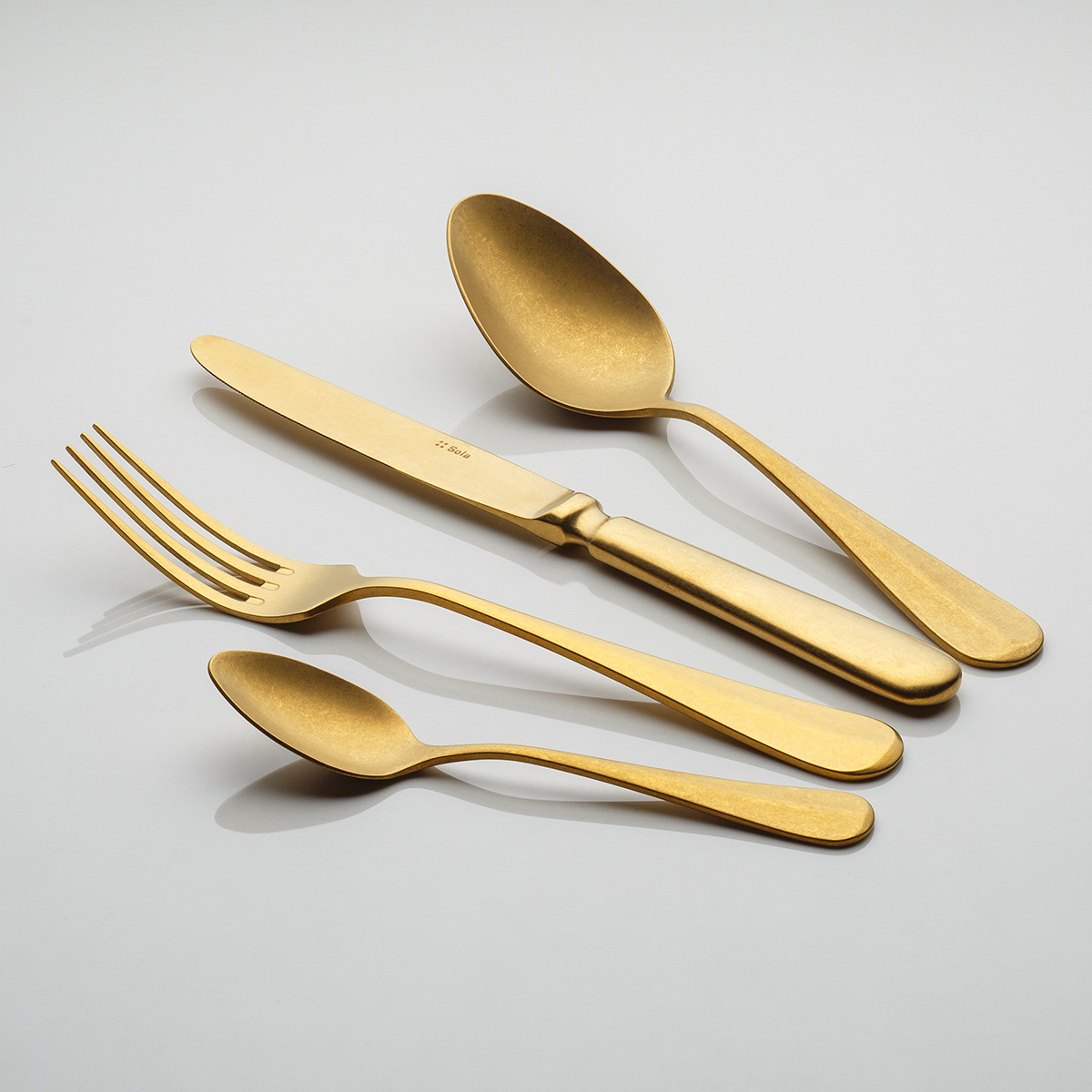 Príborový set 24 ks - Baguette Vintage PVD Gold