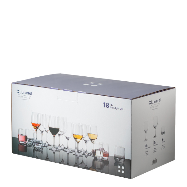 Štartovací set pohárov 18 ks | Anno Premium Glas