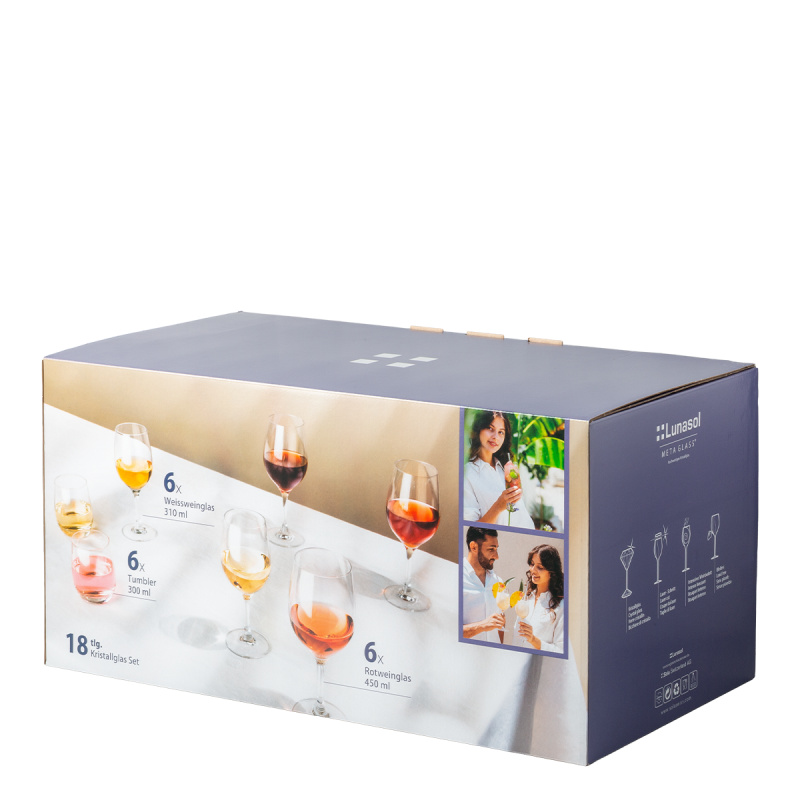 Štartovací set pohárov 18 ks | Anno Premium Glas