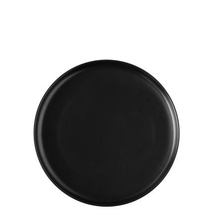 Dezertný tanier Coupe čierny 20 cm – Flow