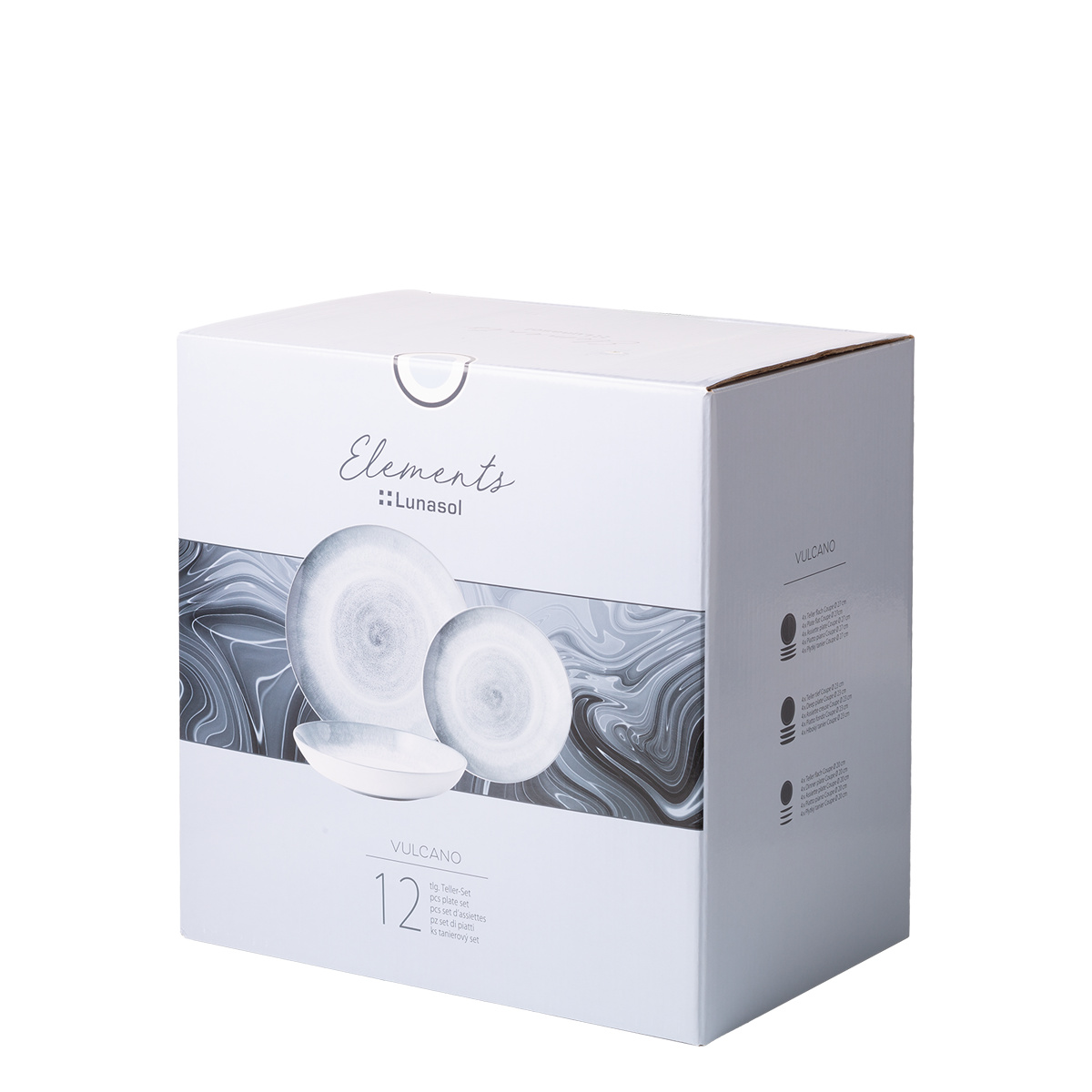 Štartovací set riadu 28 ks | Elements Vulcano