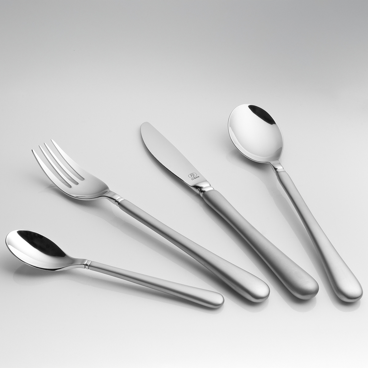 Príborový set 16 ks | Kreta Quarz Platinum Line