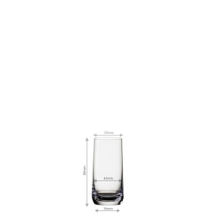 Pohár na destiláty 50 ml - Univers Glas Lunasol
