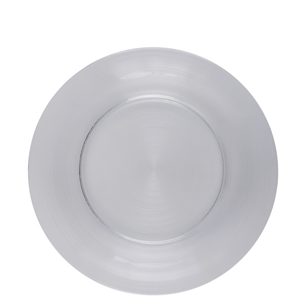 Tanier plytký 30 cm set 4 ks - Basic Chic Glas