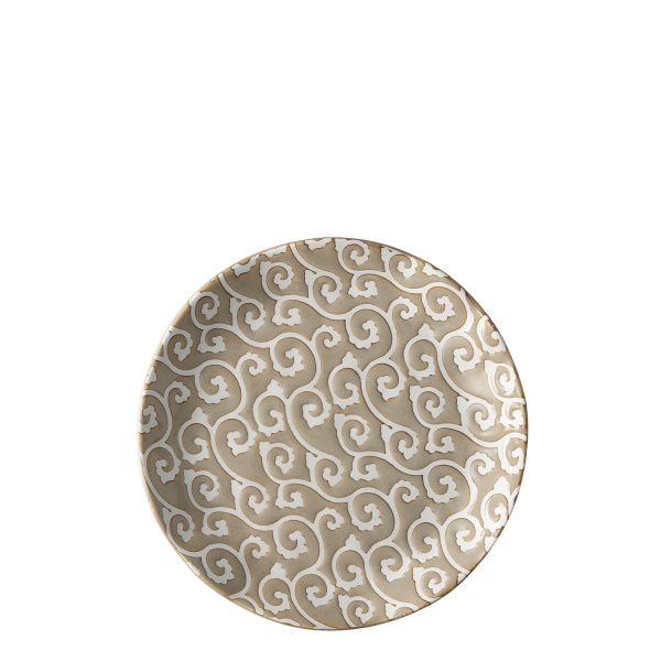 Plytký tanier Wavy 20,5 cm | Levante Pearl