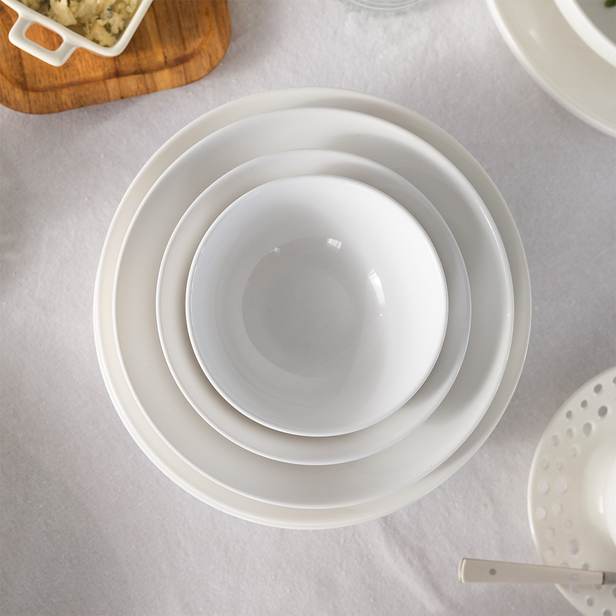 Miska Flowl Atelier biela ø 15 cm - Gaya