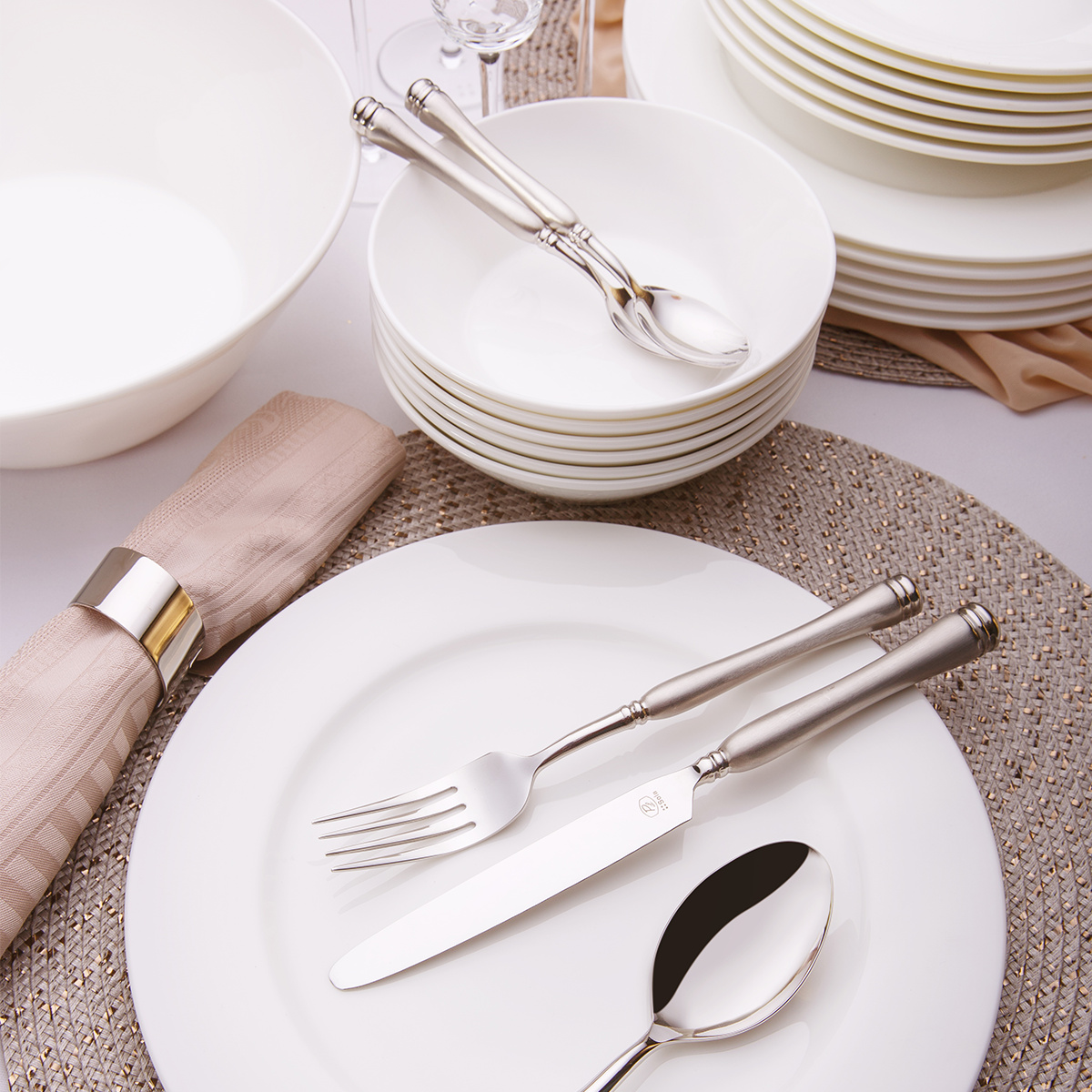 Porcelánový set 19 ks – Premium Platinum Line
