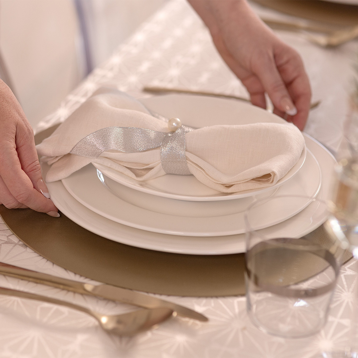 Porcelánový set 19 ks – Premium Platinum Line