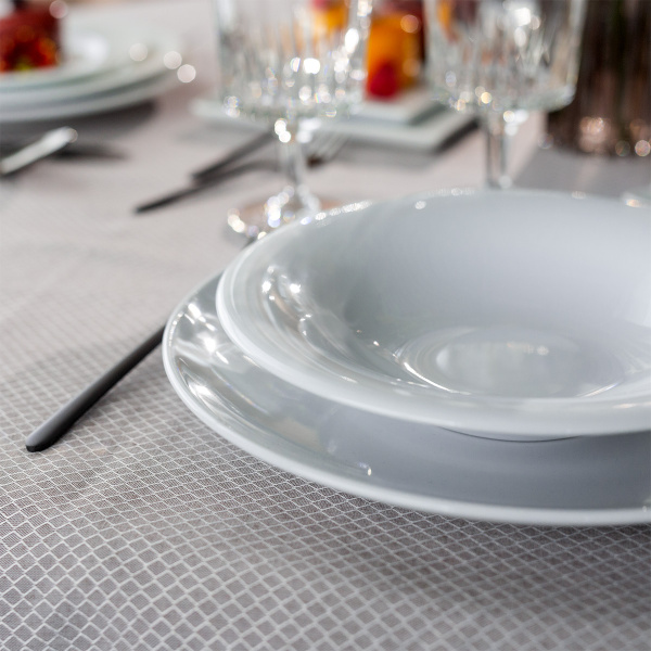 Plytký tanier 28 cm Chic Weiss | Lunasol