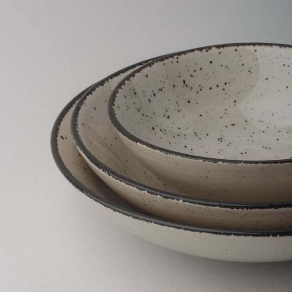 Miska Flowl Atelier sivá ø15 cm - Gaya