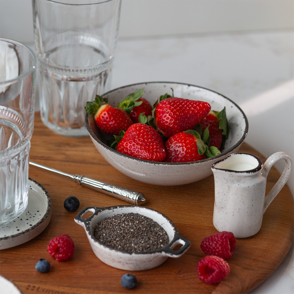 Miska Flowl Atelier sivá ø15 cm - Gaya