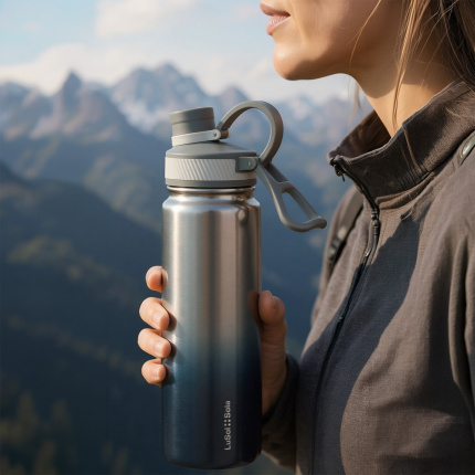 Fľaša 850 ml ombre modrá | to Go Lusol