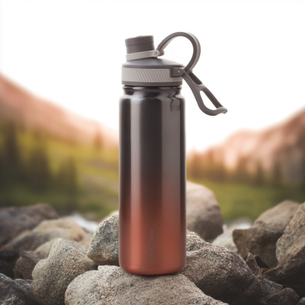 Fľaša 850 ml ombre zlatá | to Go Lusol