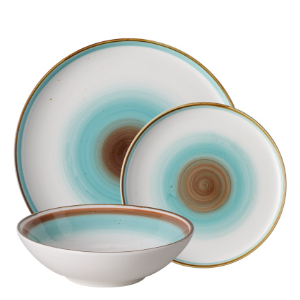 Porcelánový set 12 ks | Gaya RGB Rustico
