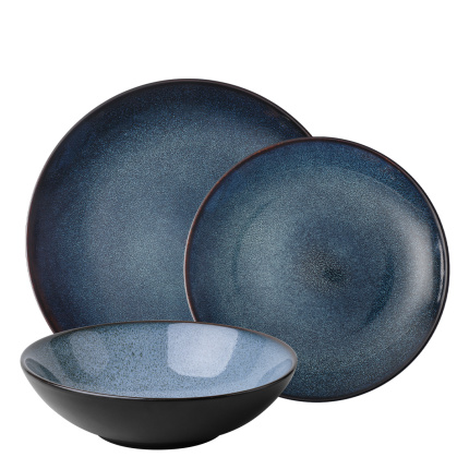 Porcelánový set 12 ks | Gaya Atelier Night Sky