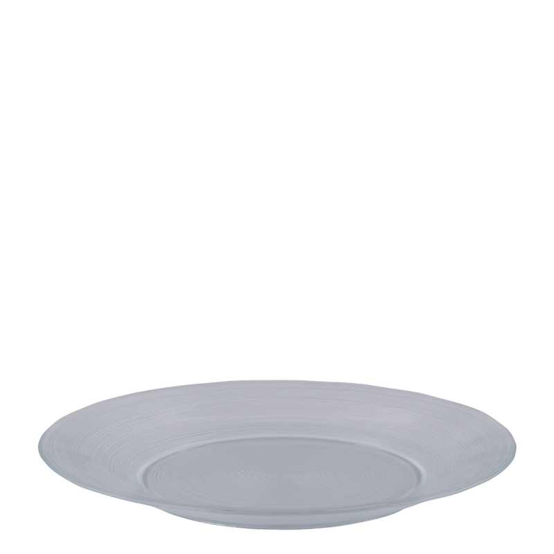 Tanier plytký 30 cm set 4 ks - Basic Chic Glas