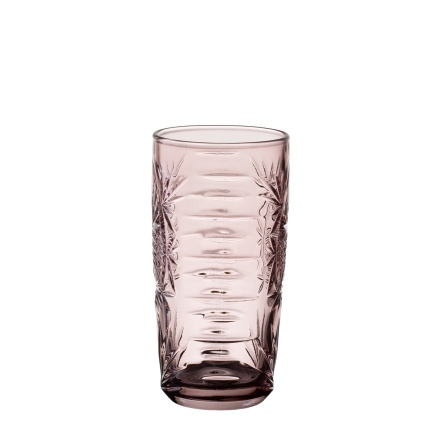 Pohár Longdrink 370 ml | Marvia Vintage ružový