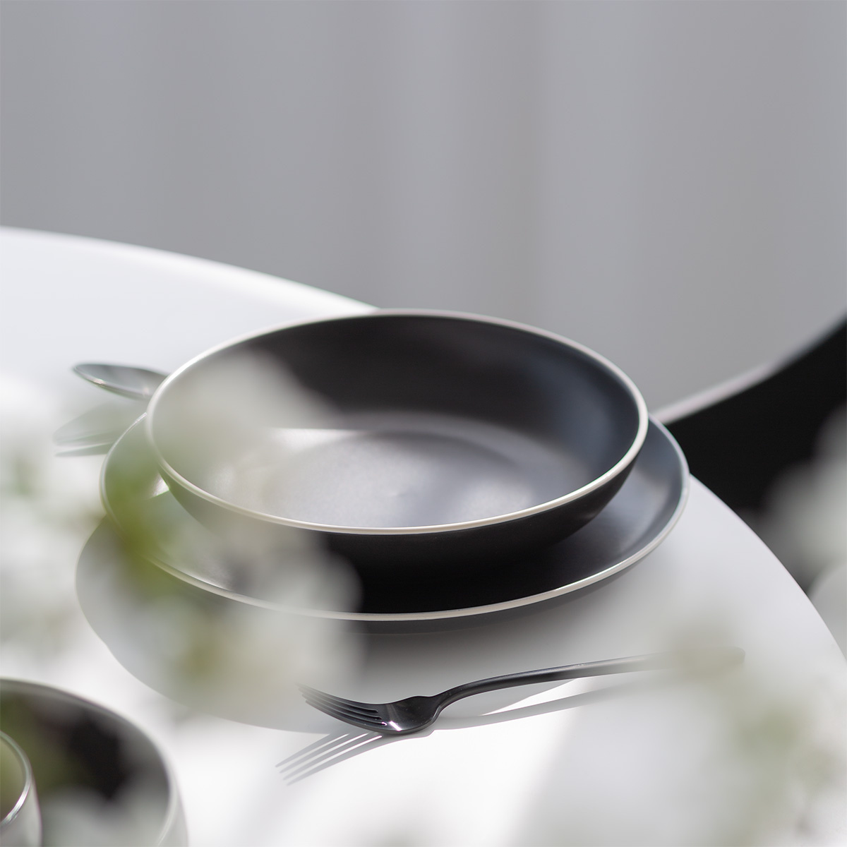 Set tanierov 18 ks | Elements Yin & Yang black