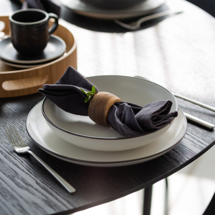 Set tanierov 18 ks | Elements Yin & Yang white