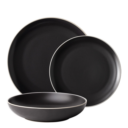 Set tanierov 18 ks | Elements Yin & Yang black