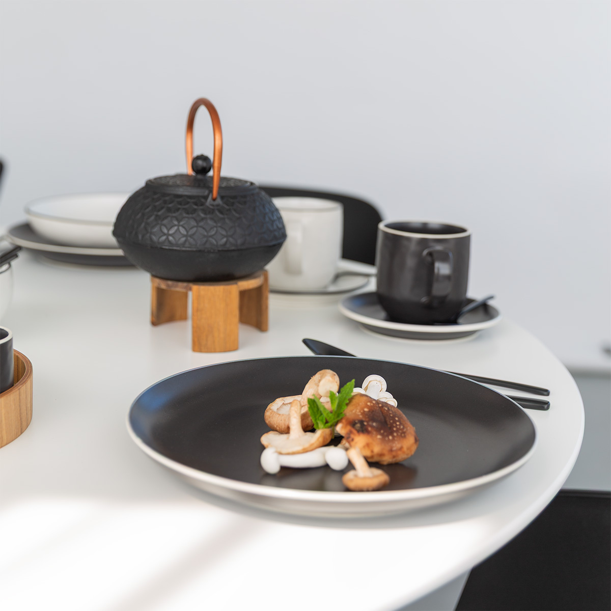 Set tanierov 18 ks | Elements Yin & Yang black