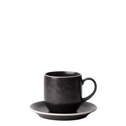 Set šálok 12 ks | Elements Yin & Yang black