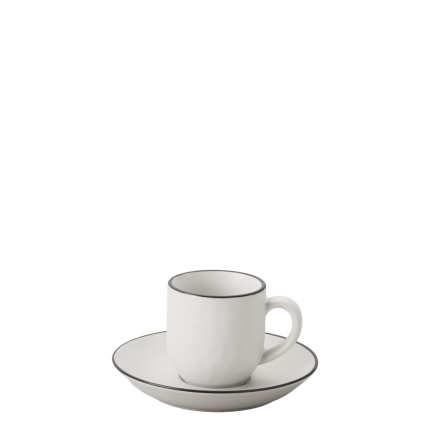 Mokka set 12 ks | Elements Yin & Yang white