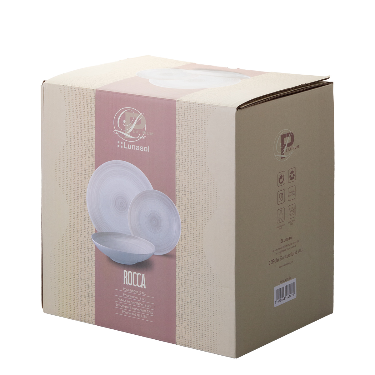 Set tanierov 12 ks | Premium Platinum Line Rocca
