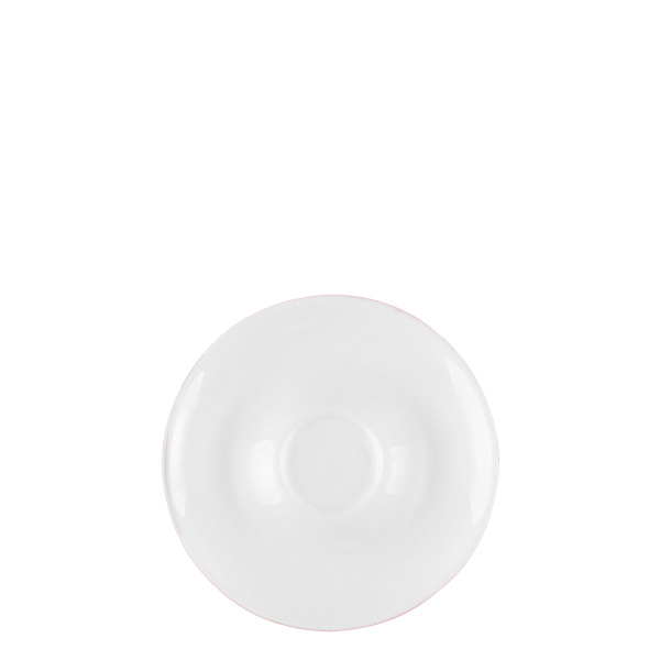 Podšálka na kávu/čaj červená 15 cm - RGB