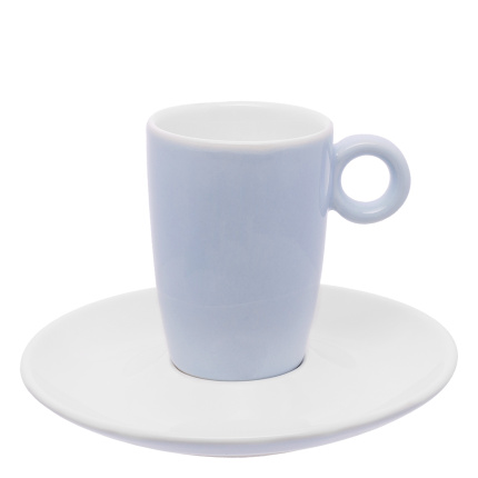 Kávová / čajová podšálka bledomodrá 15 cm – RGB