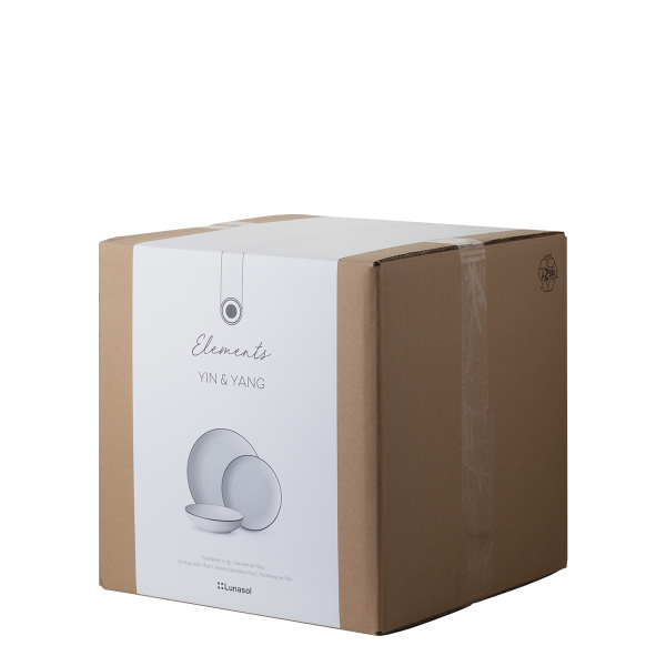 Set tanierov 18 ks | Elements Yin & Yang white